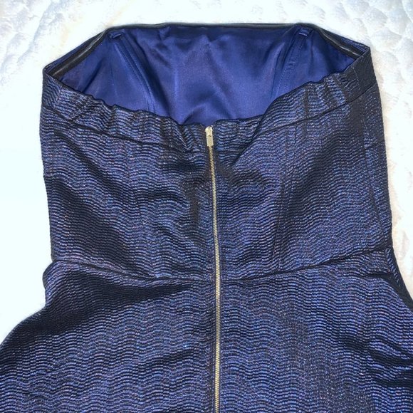 NEW Express Lace Casual Party Dress: Size 2 Blue - Picture 11 of 11